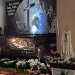 02.04.2021. Groby pańskie w Świętokrzyskiem. Starachowice, Grób w kościele Wszystkich Świętych / Anna Głąb / Radio Kielce