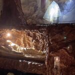 02.04.2021. Groby pańskie w Świętokrzyskiem. Starachowice, Grób w kościele Wszystkich Świętych / Anna Głąb / Radio Kielce