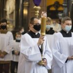 01.04.2021 Sandomierz. Msza krzyżma / Ksiądz Wojciech Kania