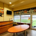 31.3.2016 Kielce. Kolporter Arena. Pomieszczenia dla VIPów. / Wojciech Habdas / Radio Kielce