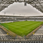 31.3.2016 Kielce. Kolporter Arena. Sektor gości. / Wojciech Habdas / Radio Kielce