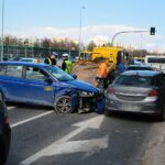 23.04.201 Kielce. Karambol na alei Solidarności / Wiktor Taszłow / Radio Kielce