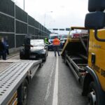 23.04.201 Kielce. Karambol na alei Solidarności / Wiktor Taszłow / Radio Kielce