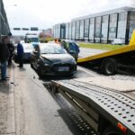 23.04.201 Kielce. Karambol na alei Solidarności / Wiktor Taszłow / Radio Kielce