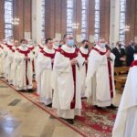 24.04.2021. Parafia św. Józefa Robotnika w Kielcach. Msza za dar błogosławionego ks. Michaela J. McGivneya / Wiktor Taszłow / Radio Kielce