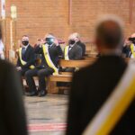 24.04.2021. Parafia św. Józefa Robotnika w Kielcach. Msza za dar błogosławionego ks. Michaela J. McGivneya / Wiktor Taszłow / Radio Kielce