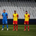 24.04.2021. Kielce. 26. kolejka Fortuna 1. Ligi Korona Kielce - ŁKS Łódź / Wiktor Taszłow / Radio Kielce