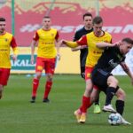 24.04.2021. Kielce. 26. kolejka Fortuna 1. Ligi Korona Kielce - ŁKS Łódź / Wiktor Taszłow / Radio Kielce