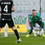 24.04.2021. Kielce. 26. kolejka Fortuna 1. Ligi Korona Kielce - ŁKS Łódź / Wiktor Taszłow / Radio Kielce