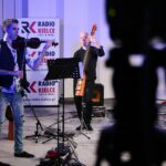 05.04.2021. Studio Gram Radia Kielce. Koncert Łukasza Mazura i NO NAME / Wiktor Taszłow / Radio Kielce