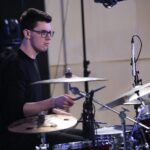 05.04.2021. Studio Gram Radia Kielce. Koncert Łukasza Mazura i NO NAME / Wiktor Taszłow / Radio Kielce