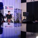 05.04.2021. Studio Gram Radia Kielce. Koncert Łukasza Mazura i NO NAME / Wiktor Taszłow / Radio Kielce