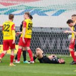 24.04.2021. Kielce. 26. kolejka Fortuna 1. Ligi Korona Kielce - ŁKS Łódź / Wiktor Taszłow / Radio Kielce