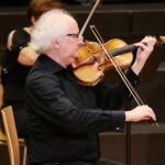 25.04.2021. Kielce. Koncert "Przed wielkim Konkursem Chopinowskim z orkiestrą kameralną Filharmonii Narodowej" / Wiktor Taszłow / Radio Kielce