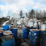 26.04.2021. Nowiny. Składowisko niebezpiecznych odpadów / Wiktor Taszłow / Radio Kielce