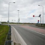 26.04.2021. Prząsław koło Jędrzejowa. Droga krajowa nr 78. Dojazd do ronda / Wiktor Taszłow / Radio Kielce