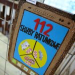 27.04.2021. Kielce. Rozstrzygnięcie konkursu plastycznego dla uczniów szkół podstawowych „112 - zawsze w gotowości” / Wiktor Taszłow / Radio Kielce