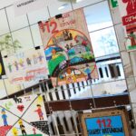 27.04.2021. Kielce. Rozstrzygnięcie konkursu plastycznego dla uczniów szkół podstawowych „112 - zawsze w gotowości” / Wiktor Taszłow / Radio Kielce