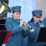 28.04.2021. Kielce. Prezentacja Marszałkowskiej Orkiestry Dętej Województwa Świętokrzyskiego / Wiktor Taszłow / Radio Kielce