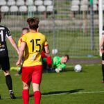 28.04.2021 Kielce. III liga. Mecz Korona II Kielce - KSZO Ostrowiec / Wiktor Taszłow / Radio Kielce