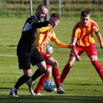 28.04.2021 Kielce. III liga. Mecz Korona II Kielce - KSZO Ostrowiec / Wiktor Taszłow / Radio Kielce