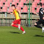 28.04.2021 Kielce. III liga. Mecz Korona II Kielce - KSZO Ostrowiec / Wiktor Taszłow / Radio Kielce