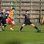 28.04.2021 Kielce. III liga. Mecz Korona II Kielce - KSZO Ostrowiec / Wiktor Taszłow / Radio Kielce