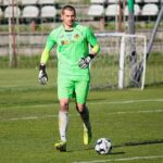 28.04.2021 Kielce. III liga. Mecz Korona II Kielce - KSZO Ostrowiec / Wiktor Taszłow / Radio Kielce