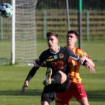 28.04.2021 Kielce. III liga. Mecz Korona II Kielce - KSZO Ostrowiec / Wiktor Taszłow / Radio Kielce