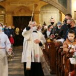 03.04.2021. Kielce. Święcenie pokarmów w katedrze / Wiktor Taszłow / Radio Kielce