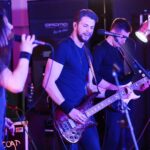 09.04.2021. Studio Gram. Radio Kielce. Koncert zespołu Raincoat / Wiktor Taszłow / Radio Kielce