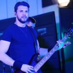 09.04.2021. Studio Gram. Radio Kielce. Koncert zespołu Raincoat / Wiktor Taszłow / Radio Kielce