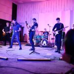 09.04.2021. Studio Gram. Radio Kielce. Koncert zespołu Raincoat / Wiktor Taszłow / Radio Kielce