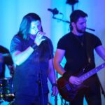 09.04.2021. Studio Gram. Radio Kielce. Koncert zespołu Raincoat / Wiktor Taszłow / Radio Kielce