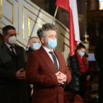 10.04.2021. Kielce. Uroczystości upamiętniające 11. rocznicę katastrofy smoleńskiej. Na zdjęciu Krzysztof Słoń - senator PiS / Wiktor Taszłow / Radio Kielce