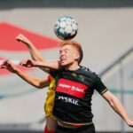 10.04.2021. Kielce. 24. kolejka Fortuna 1 ligi: Korona Kielce - GKS Tychy / Wiktor Taszłow / Radio Kielce