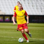 10.04.2021. Kielce. 24. kolejka Fortuna 1 ligi: Korona Kielce - GKS Tychy / Wiktor Taszłow / Radio Kielce