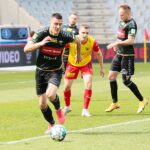 10.04.2021. Kielce. 24. kolejka Fortuna 1 ligi: Korona Kielce - GKS Tychy / Wiktor Taszłow / Radio Kielce