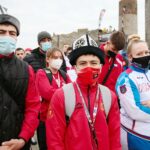 12.04.2021. Chęciny. Pokazowy trening Młodzieżowych Mistrzostw Świata Kobiet i Mężczyzn / Wiktor Taszłow / Radio Kielce