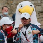 12.04.2021. Chęciny. Pokazowy trening Młodzieżowych Mistrzostw Świata Kobiet i Mężczyzn / Wiktor Taszłow / Radio Kielce