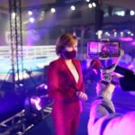 13.04.2021. Kielce. Konferencja dotycząca Młodzieżowych Mistrzostw Świata w boksie w Kielcach. Na zdjęciu: Anna Krupka - wiceminister kultury, dziedzictwa narodowego i sportu / Wiktor Taszłow / Radio Kielce