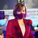 13.04.2021. Kielce. Konferencja dotycząca Młodzieżowych Mistrzostw Świata w boksie w Kielcach. Na zdjęciu: Anna Krupka - wiceminister kultury, dziedzictwa narodowego i sportu / Wiktor Taszłow / Radio Kielce