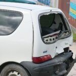 20.04.2021. Kielce Kolizja na ulicy Skrajnej / Wiktor Taszłow / Radio Kielce