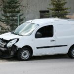 20.04.2021. Kielce Kolizja na ulicy Skrajnej / Wiktor Taszłow / Radio Kielce