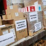 20.04.2021. Kielce. Przekazanie sprzętu medycznego dla szpitali w Skarżysku - Kamiennej, Starachowicach i Jędrzejowie / Wiktor Taszłow / Radio Kielce