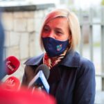 22.04.2021. Kielce. Kampania „Pola Nadziei”. Na zdjęciu: Renata Janik - wicemarszałek województwa świętokrzyskiego / Wiktor Taszłow / Radio Kielce