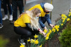 22.04.2021. Kielce. Kampania „Pola Nadziei” / Wiktor Taszłow / Radio Kielce