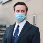 22.04.2021. Kielce. Konferencja posła Krzysztofa Bosaka "W obronie przedsiębiorców dotkniętych restrykcjami". Na zdjęciu: Krzysztof Bosak - poseł / Wiktor Taszłow / Radio Kielce