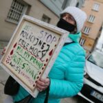 22.04.2021. Kielce. Konferencja posła Krzysztofa Bosaka "W obronie przedsiębiorców dotkniętych restrykcjami" / Wiktor Taszłow / Radio Kielce