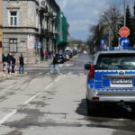 22.04.2021. Kielce. Konferencja posła Krzysztofa Bosaka "W obronie przedsiębiorców dotkniętych restrykcjami" / Wiktor Taszłow / Radio Kielce